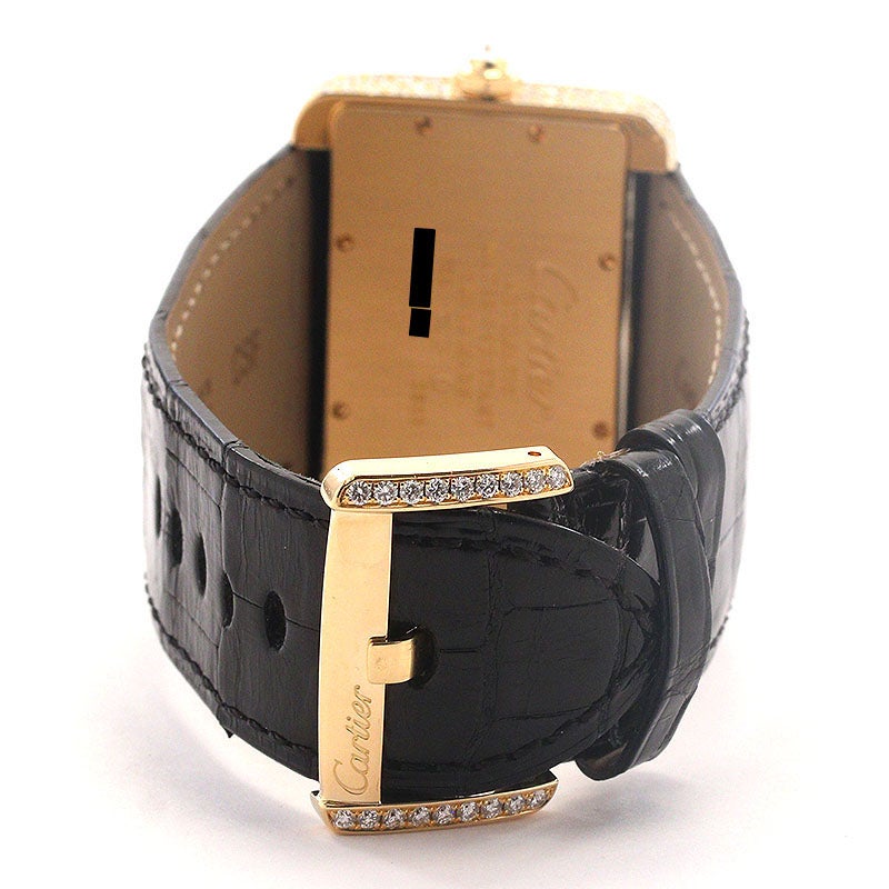 【中古】CARTIER TANK DIVAN LARGE MODEL カルティエ タンク ディヴァン LM WA301670