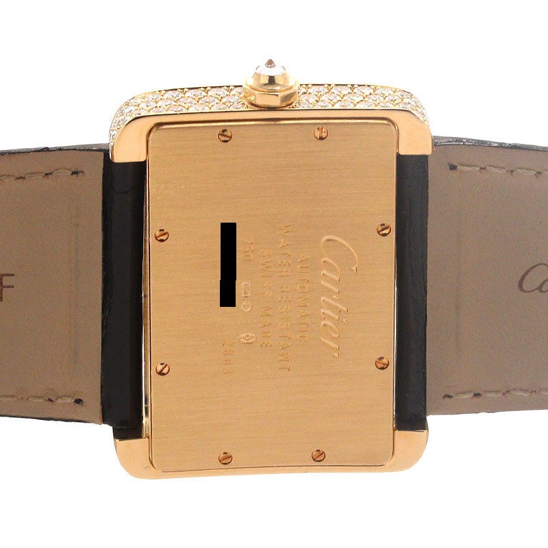 【中古】CARTIER TANK DIVAN LARGE MODEL カルティエ タンク ディヴァン LM WA301670