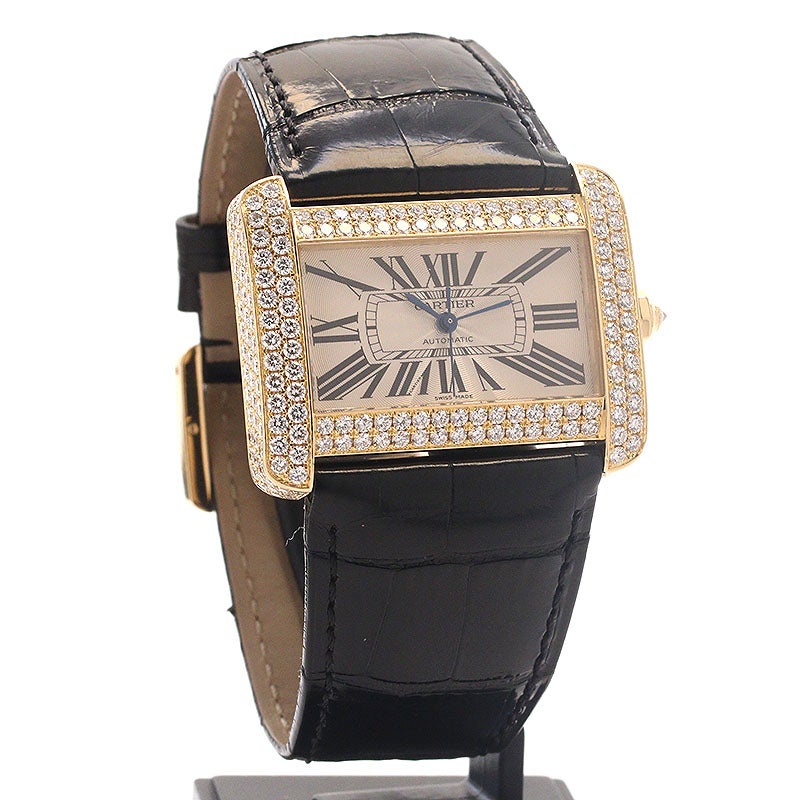 中古】CARTIER TANK DIVAN LARGE MODEL カルティエ タンク ディヴァン