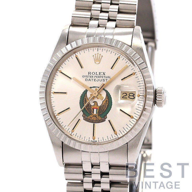 【中古】ROLEX OYSTER PERPETUAL DATEJUST 36 UAE ARMED FORCES DIAL ロレックス オイスターパーペチュアル デイトジャスト 36 アラブ首長国連邦軍ダイヤル 16030
