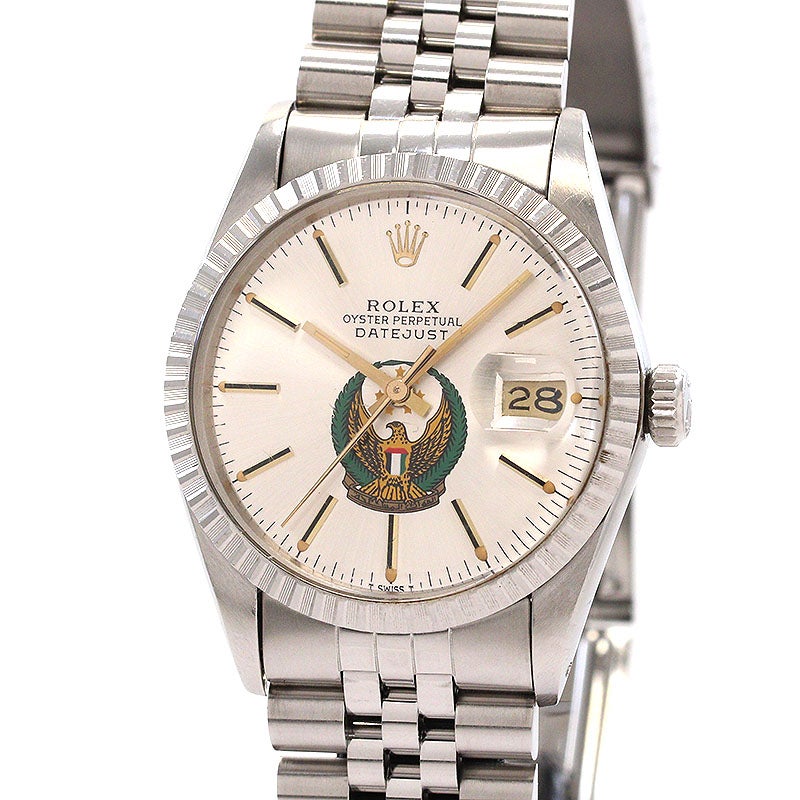 【中古】ROLEX OYSTER PERPETUAL DATEJUST 36 UAE ARMED FORCES DIAL ロレックス オイスターパーペチュアル デイトジャスト 36 アラブ首長国連邦軍ダイヤル 16030