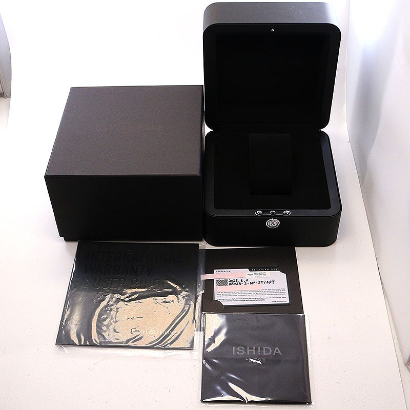 【中古】BELL & ROSS BR-05 36MM MOTHER OF PEARL STEEL ベル&ロス BR05 36MM マザー・オブ・パール スティール BR05A-S-MP-ST/SST