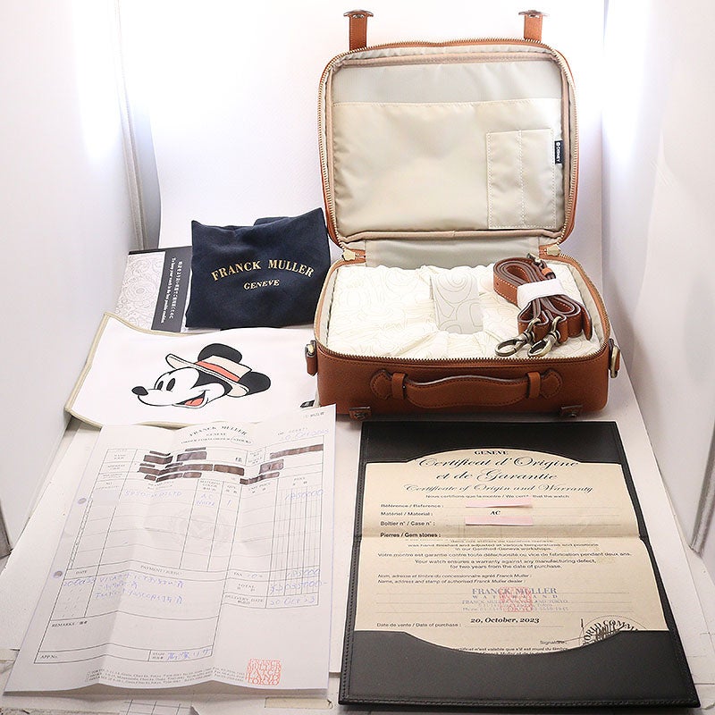 中古】FRANCK MULLER CASABLANCA DISNEY COLLECTION LIMITED EDITION