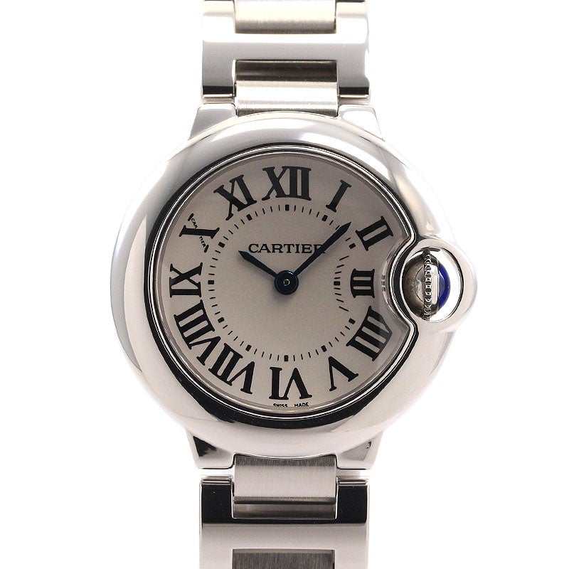 【中古】CARTIER BALLON BLEU DE CARTIER 28MM カルティエ バロン ブルー ドゥ カルティエ 28MM W69010Z4