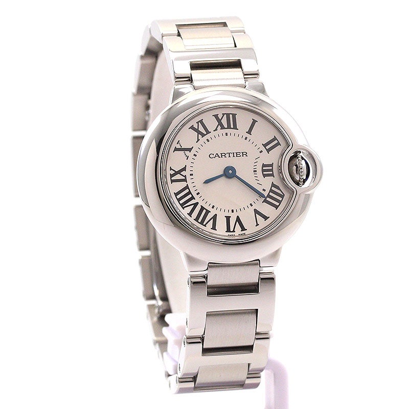 【中古】CARTIER BALLON BLEU DE CARTIER 28MM カルティエ バロン ブルー ドゥ カルティエ 28MM W69010Z4
