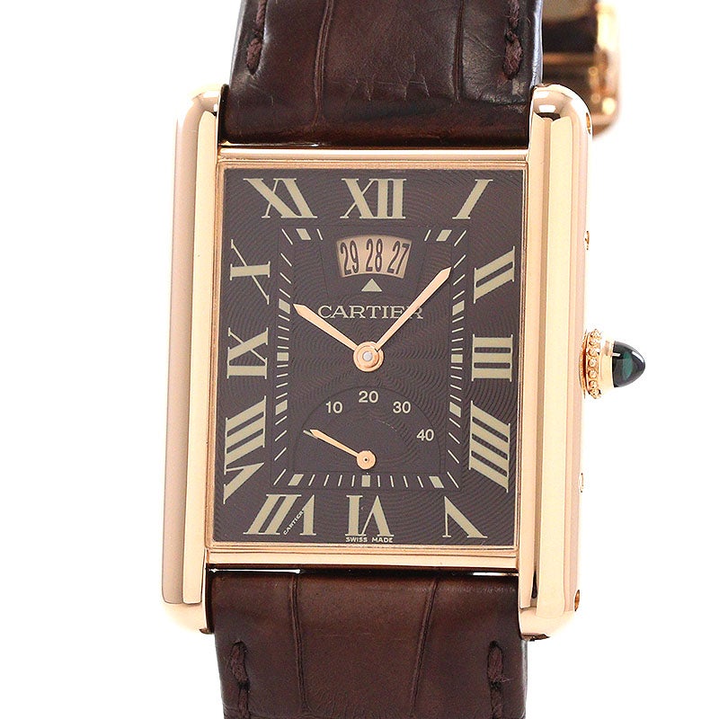 中古】CARTIER TANK LOUIS CARTIER EXTRA-LARGE MODEL MANUAL DATE