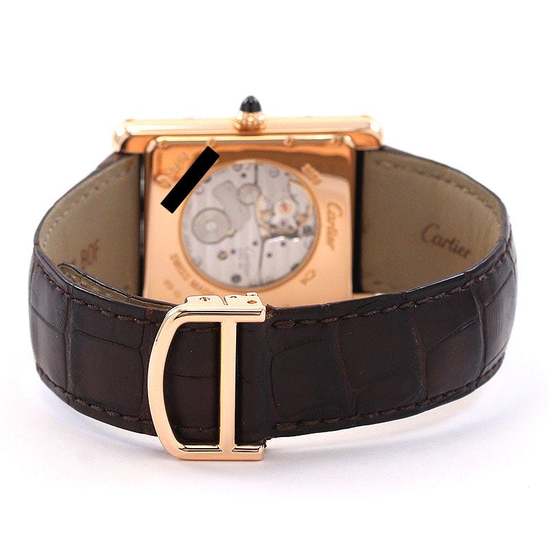【中古】CARTIER TANK LOUIS CARTIER EXTRA-LARGE MODEL MANUAL DATE カルティエ カルティエ タンク ルイ カルティエ XL マニュアルデイト W1560002