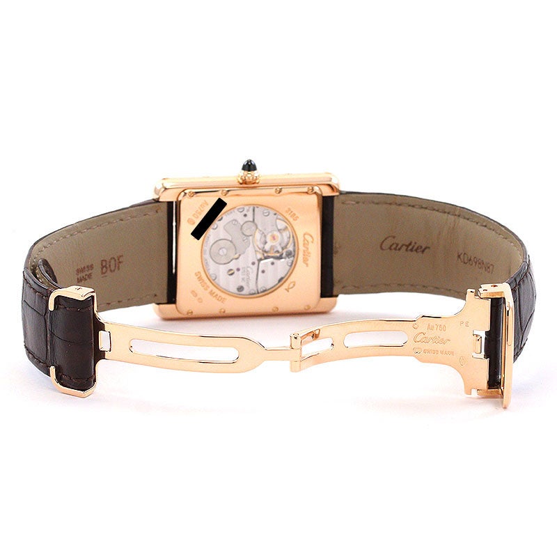 【中古】CARTIER TANK LOUIS CARTIER EXTRA-LARGE MODEL MANUAL DATE カルティエ カルティエ タンク ルイ カルティエ XL マニュアルデイト W1560002