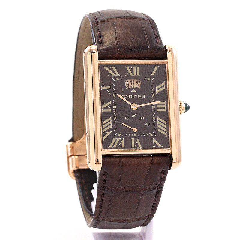 中古】CARTIER TANK LOUIS CARTIER EXTRA-LARGE MODEL MANUAL DATE