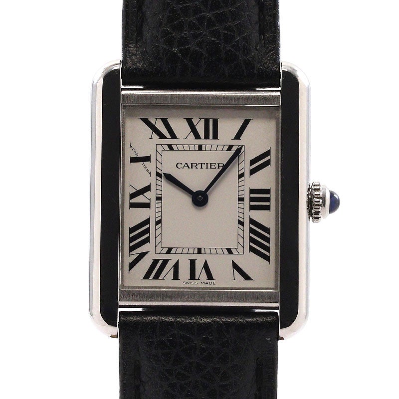 【中古】CARTIER TANK SOLO SMALL MODEL カルティエ タンク ソロ SM WSTA0030