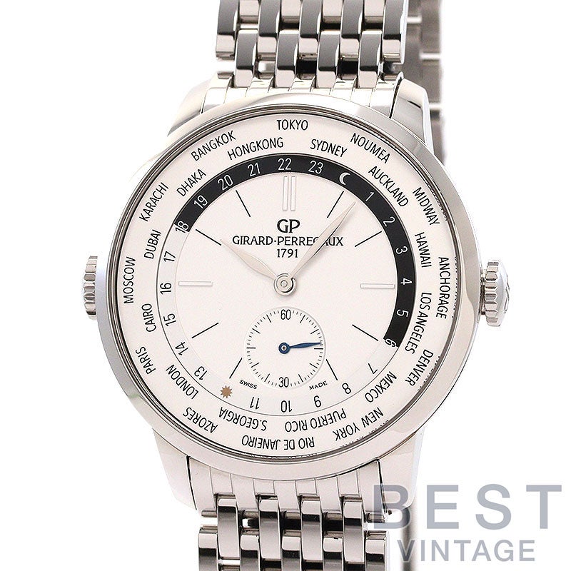 【中古】GIRARD-PERREGAUX 1966 WW.TC ジラール・ペルゴ 1966 WW.TC 49557-11-132-11A