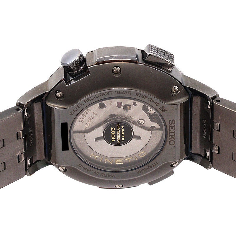【中古】SEIKO KINETIC CHRONOGRAPH 2nd MODEL セイコー キネティック クロノグラフ セカンドモデル SBXZ003 (9T82-0A40)