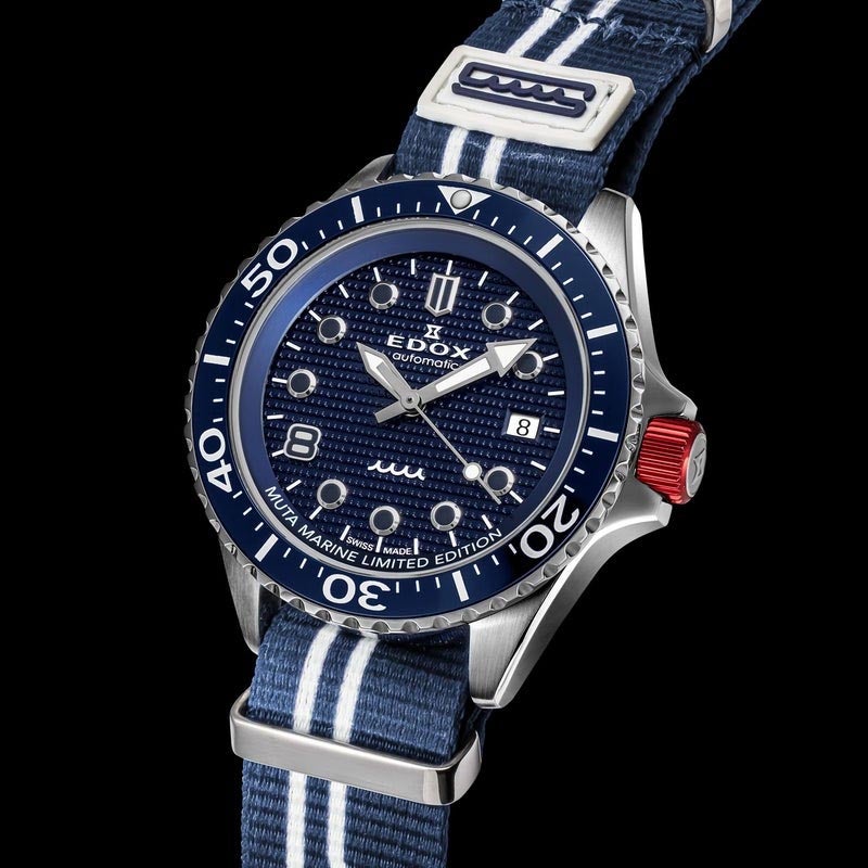 EDOX NEPTUNIAN GRANDE RESERVE DATE AUTOMATIC muta MARINE SPECIAL