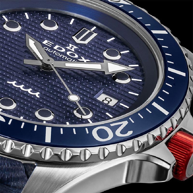 EDOX NEPTUNIAN GRANDE RESERVE DATE AUTOMATIC muta MARINE SPECIAL