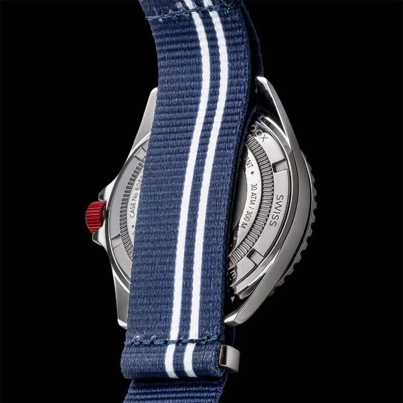 EDOX NEPTUNIAN GRANDE RESERVE DATE AUTOMATIC muta MARINE SPECIAL EDITION エドックス ネプチュニアン グランデ リザーブ デイト オートマティック ムータ・マリン スペシャル エディション 80801-3BUNA-BUGM