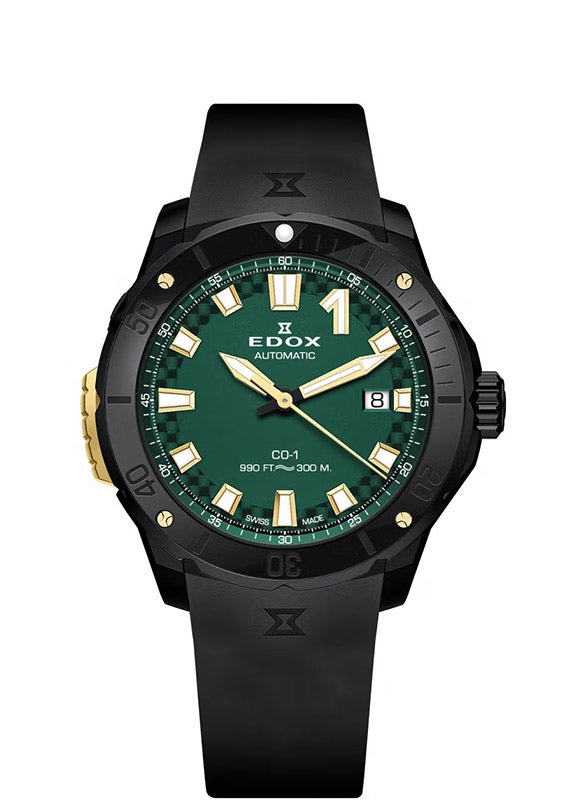 EDOX CHRONOFFSHORE-1 BEZEL LOCK DATE AUTOMATIC エドックス クロノ
