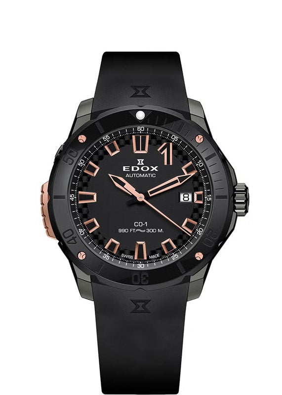 EDOX CHRONOFFSHORE-1 BEZEL LOCK DATE AUTOMATIC エドックス クロノ