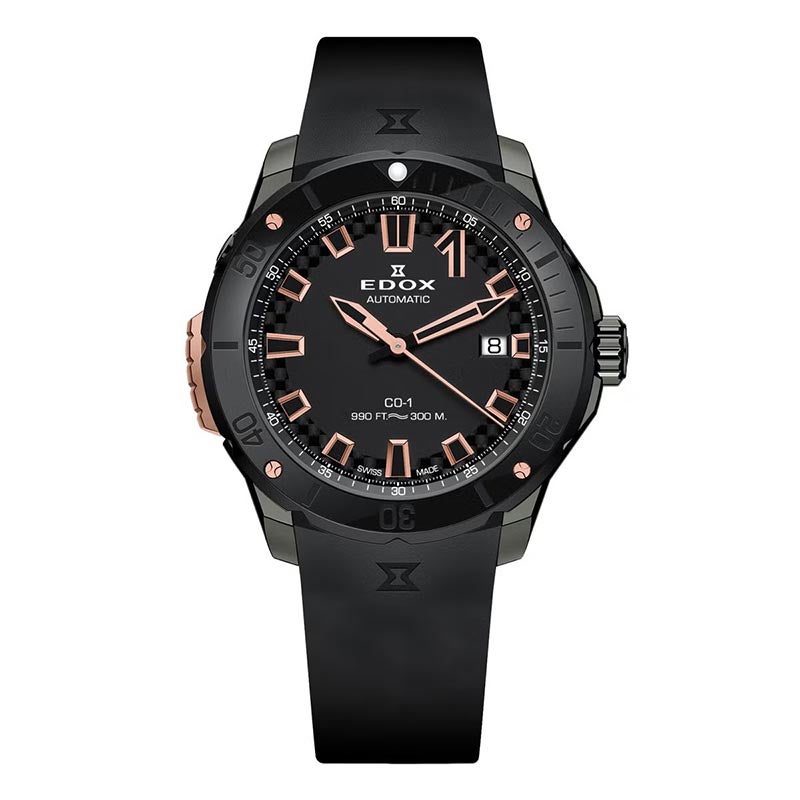 EDOX CHRONOFFSHORE-1 BEZEL LOCK DATE AUTOMATIC エドックス クロノ
