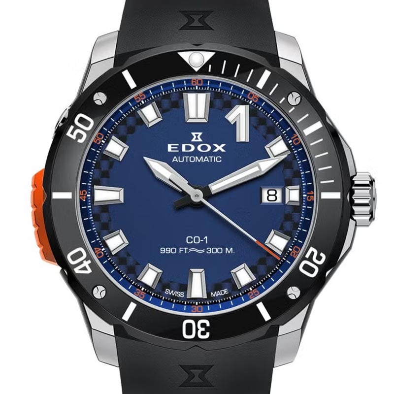 EDOX CHRONOFFSHORE-1 BEZEL LOCK DATE AUTOMATIC エドックス クロノ
