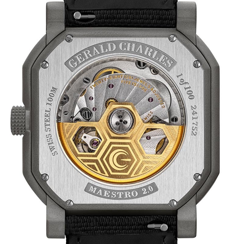 GERALD CHARLES Maestro 2.0 Meteorite ジェラルド・チャールズ マエストロ 2.0 メテオライト GC2.0-SSDB-MT00-RSVC_DLE