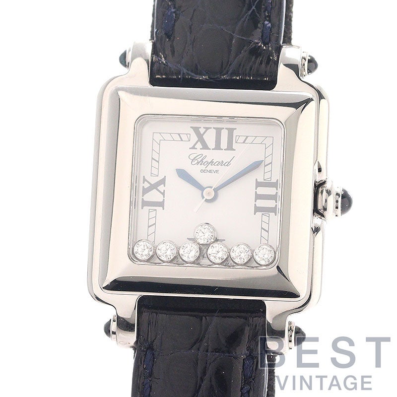 【中古】CHOPARD HAPPY SPORT SQUARE ショパール ハッピースポーツ スクエア 27/8325