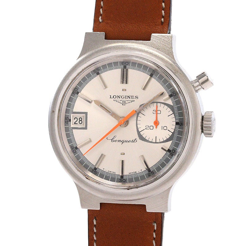 【中古】LONGINES CONQUEST MONOPUSHER CHRONOGRAPH 1972 MUNICH OLYMPICS COMMEMORATION ロンジン コンクエスト モノプッシャー クロノグラフ 1972 ミュンヘンオリンピック記念モデル 8613-1
