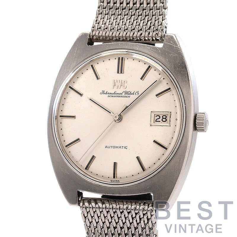 【中古】IWC VINTAGE AUTOMATIC C-SHAPE WATCH アイ・ダブリュー・シー ヴィンテージ オートマティック Cラインシェイプ ウォッチ 1828