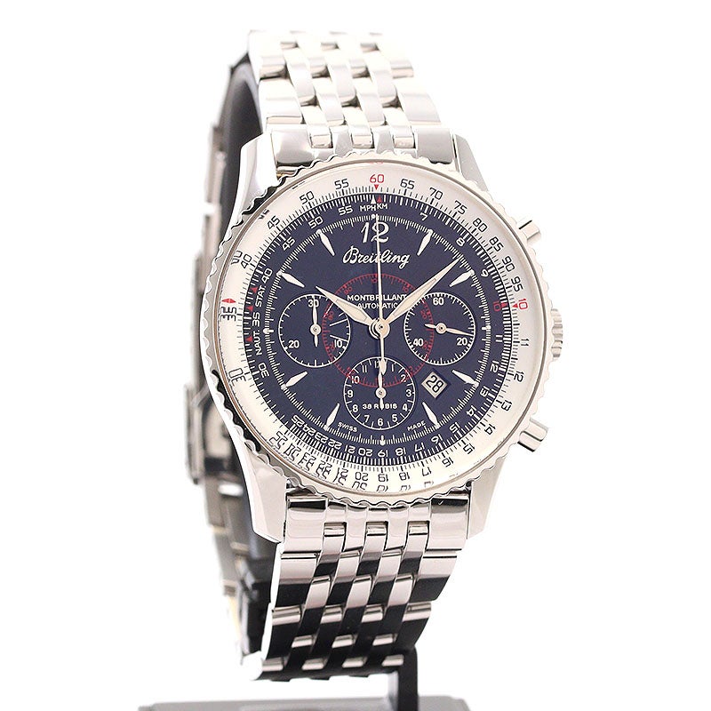 【中古】BREITLING NAVITIMER MONTBRILLANT DATE ブライトリング ナビタイマー モンブリラン デイト A4133012/B408/422A (A414B08NP)
