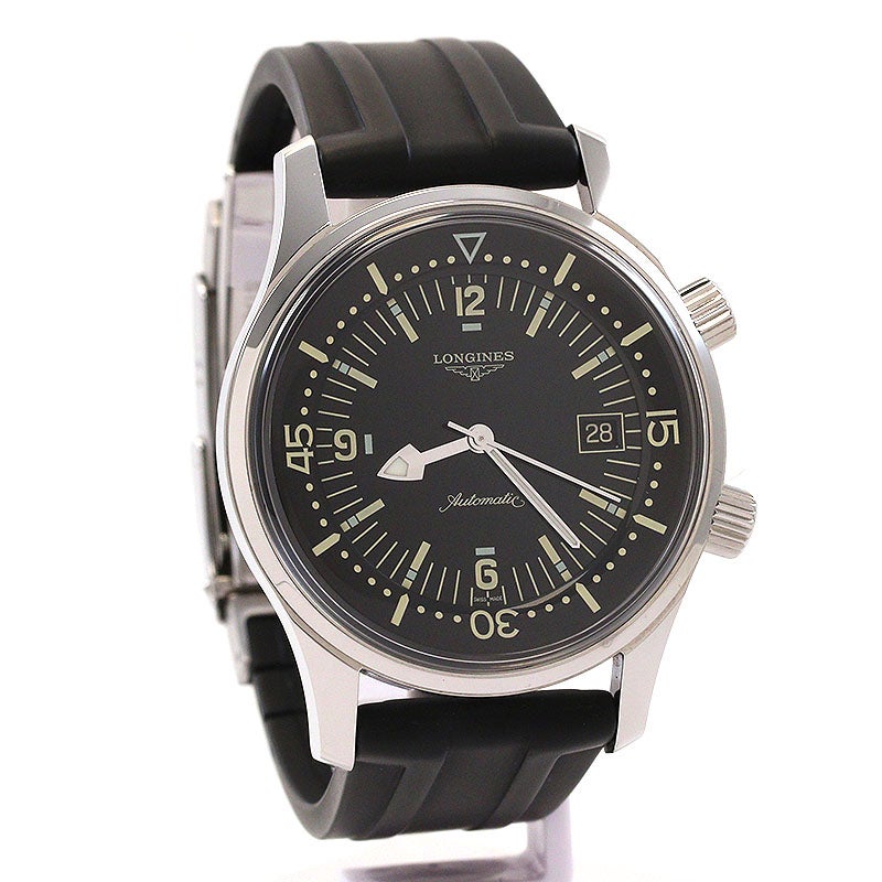 【中古】LONGINES LEGEND DIVER DATE 42MM ロンジン レジェンドダイバー デイト 42MM L3.674.4.50.9