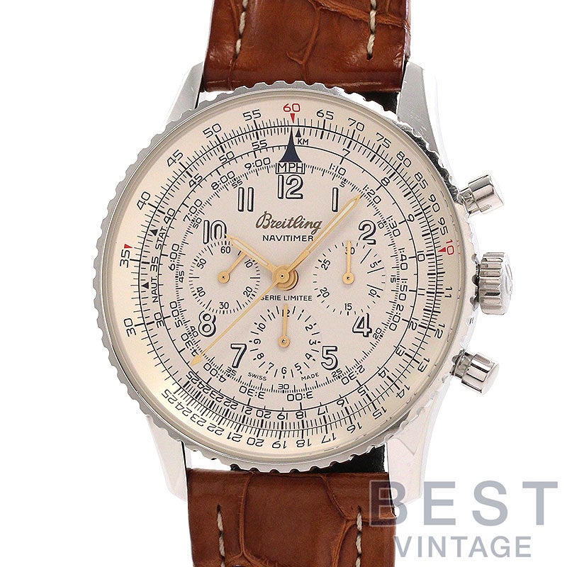 【中古】BREITLING OLD NAVITIMER MECANIQUE 50s JAPAN LIMITED EDITION ブライトリング オールドナビタイマー メカニック 50s 日本限定 A1102212/G203/540P (A11022.1 / A120GNMWBA)