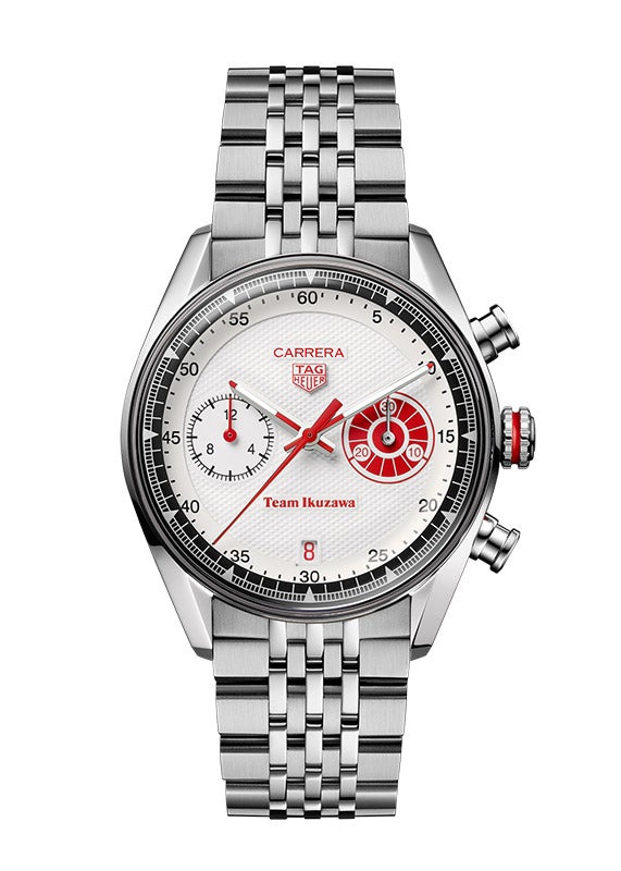 TAG Heuer CARRERA CHRONOGRAPH × TEAM IKUZAWA LIMITED EDITION タグ