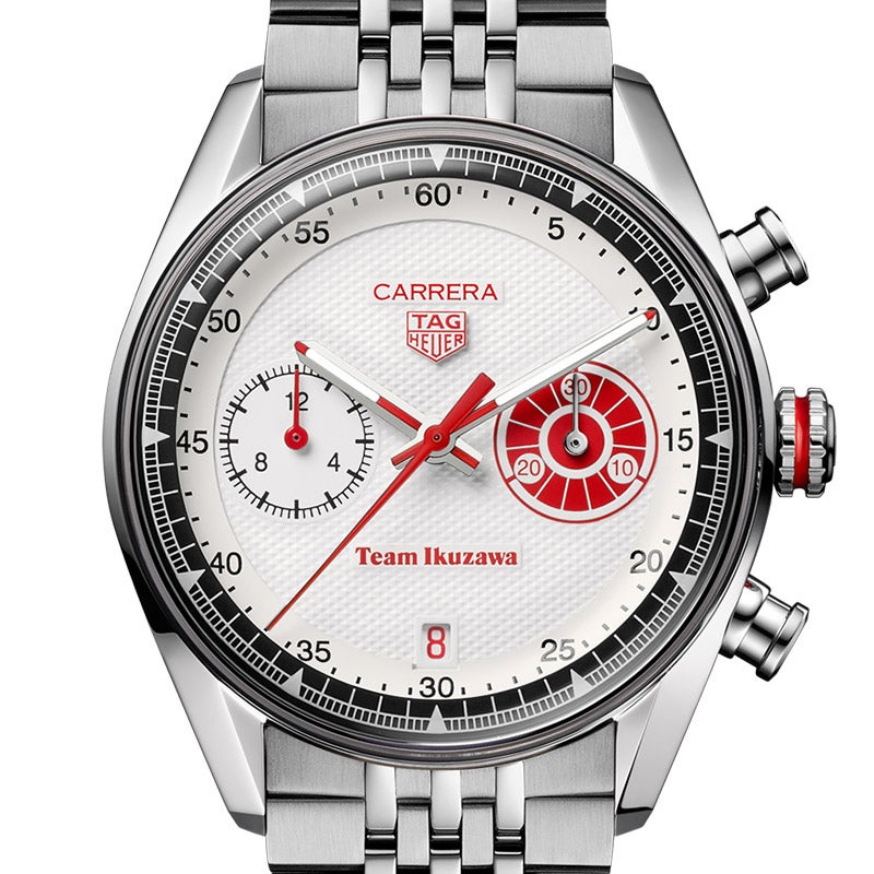 TAG Heuer CARRERA CHRONOGRAPH × TEAM IKUZAWA LIMITED EDITION タグ