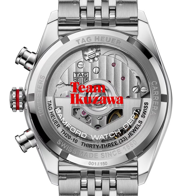 TAG Heuer CARRERA CHRONOGRAPH × TEAM IKUZAWA LIMITED EDITION タグ・ホイヤー カレラ クロノグラフ × チーム イクザワ リミテッドエディション CBS221M.EB0435