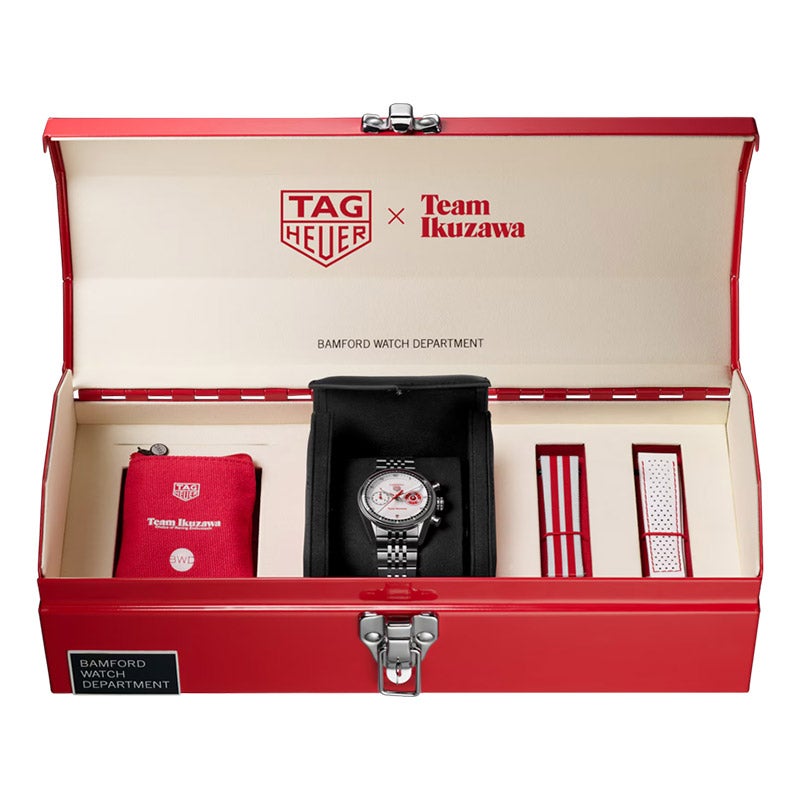TAG Heuer CARRERA CHRONOGRAPH × TEAM IKUZAWA LIMITED EDITION タグ
