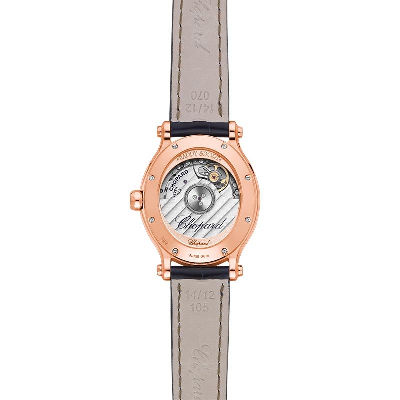 専用　ブラック Chopard Happy Sport ショパール ハッピースポーツ 275362-5002｜正規