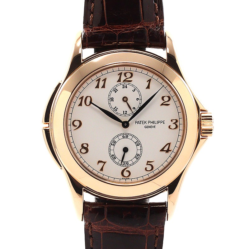 中古】PATEK PHILIPPE CALATRAVA TRAVEL TIME パテック・フィリップ