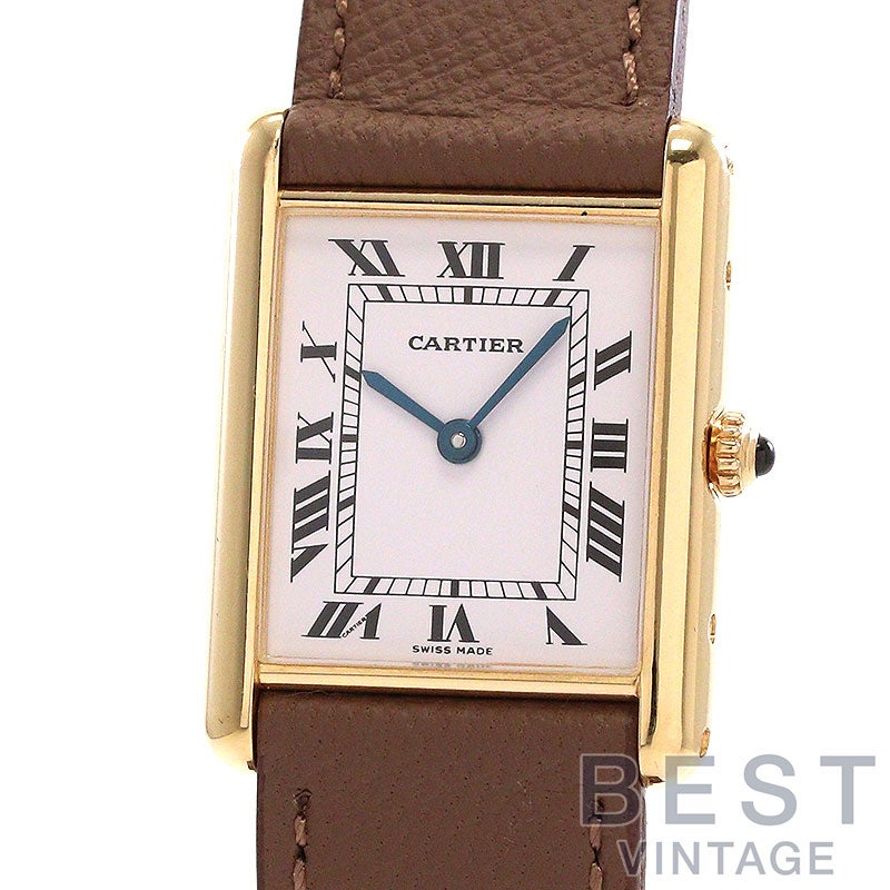 【中古】CARTIER TANK LOUIS CARTIER LARGE MODEL カルティエ タンク ルイ カルティエ LM 84720553 (881052)