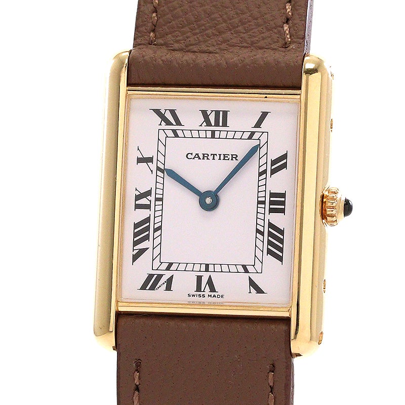 【中古】CARTIER TANK LOUIS CARTIER LARGE MODEL カルティエ タンク ルイ カルティエ LM 84720553 (881052)