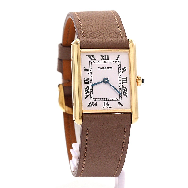 【中古】CARTIER TANK LOUIS CARTIER LARGE MODEL カルティエ タンク ルイ カルティエ LM 84720553 (881052)