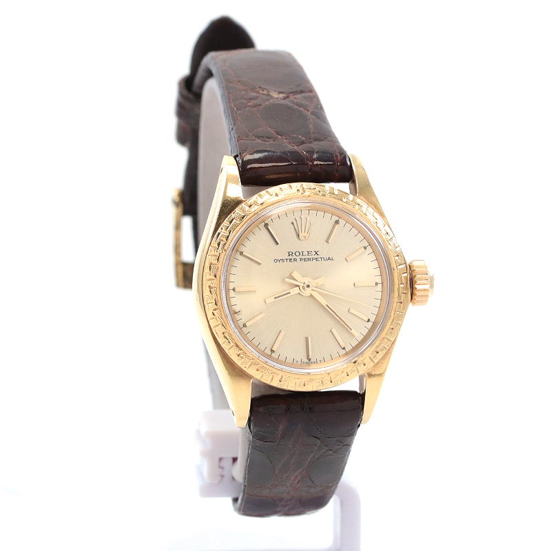 【中古】ROLEX OYSTER PERPETUAL LADY ロレックス オイスターパーペチュアル レディ 6802/8