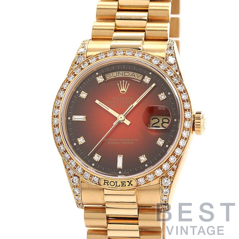 【中古】ROLEX OYSTER PERPETUAL DAY-DATE 36 ロレックス オイスターパーペチュアル デイデイト 36 18138A