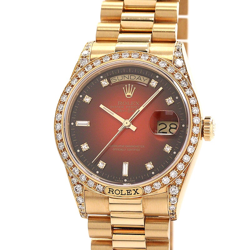 【中古】ROLEX OYSTER PERPETUAL DAY-DATE 36 ロレックス オイスターパーペチュアル デイデイト 36 18138A