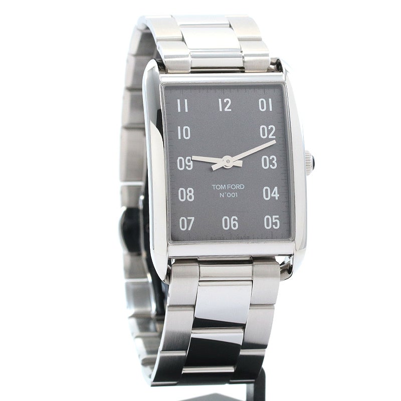 【中古】TOM FORD N.001 POLISHED GUNMETAL トムフォード N.001 ポリッシュド ガンメタル TF0120276936 (TFT001017)