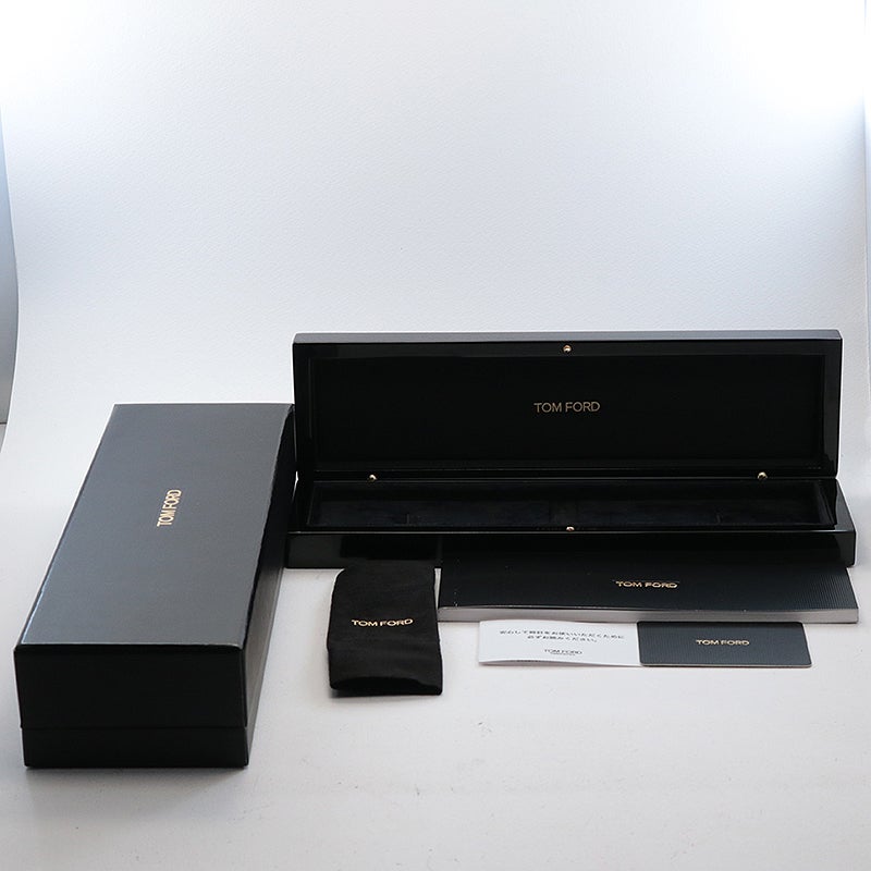 【稼働・新品未使用】Tom Ford TFT001005 トムフォード　箱付 中古】TOM FORD N.001 POLISHED GUNMETAL トムフォード N.001