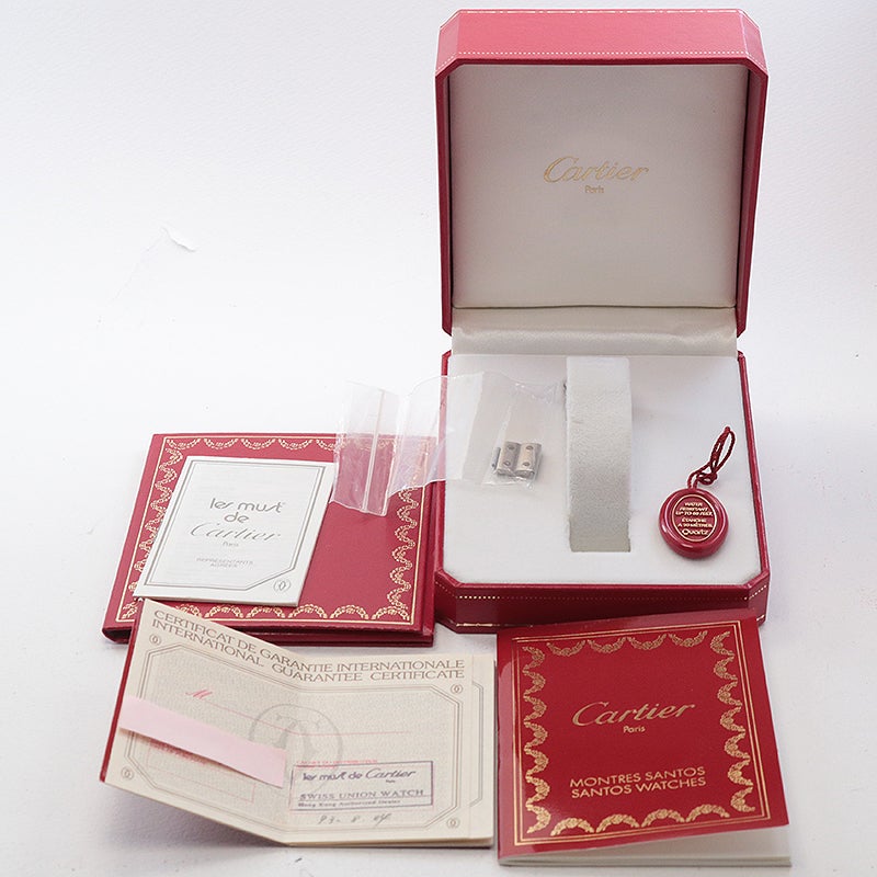 【中古】CARTIER SANTOS GALBEE LARGE MODEL カルティエ サントス ガルベ LM W20025D6