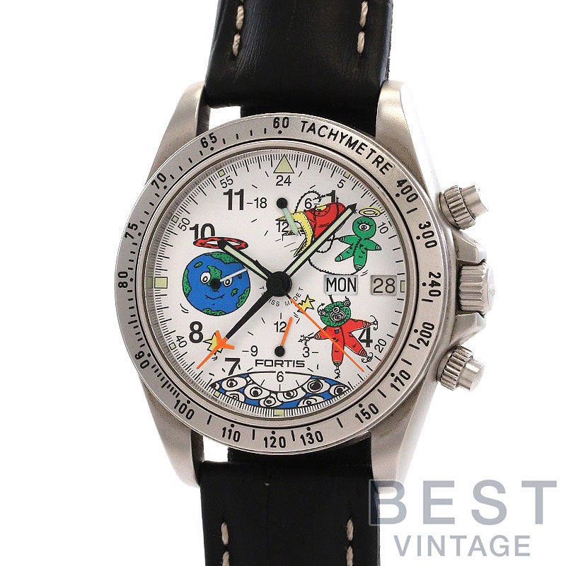 中古】FORTIS OFFICIAL COSMONAUTS CHRONOGRAPH ANDORA MIR 97