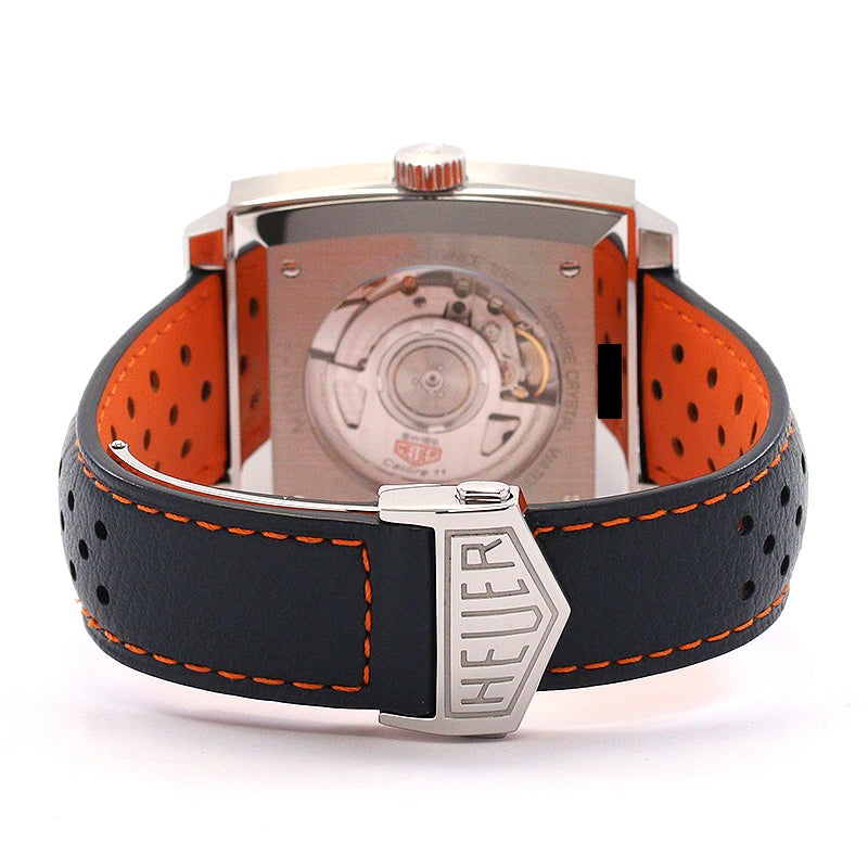 【中古】TAG HEUER HEUER MONACO CALIBRE 11 CHRONOGRAPH GULF SPECIAL EDITION タグ・ホイヤー ホイヤー モナコ キャリバー 11 クロノグラフ ガルフ スペシャルエディション CAW211R.FC6401