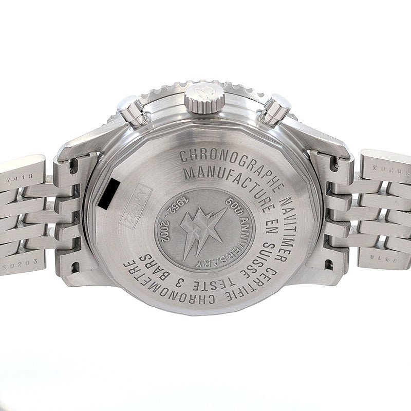【中古】BREITLING NAVITIMER 50TH ANNIVERSARY ブライトリング ナビタイマー 50周年記念モデル A4132213/E505/741A (A412E05NP)