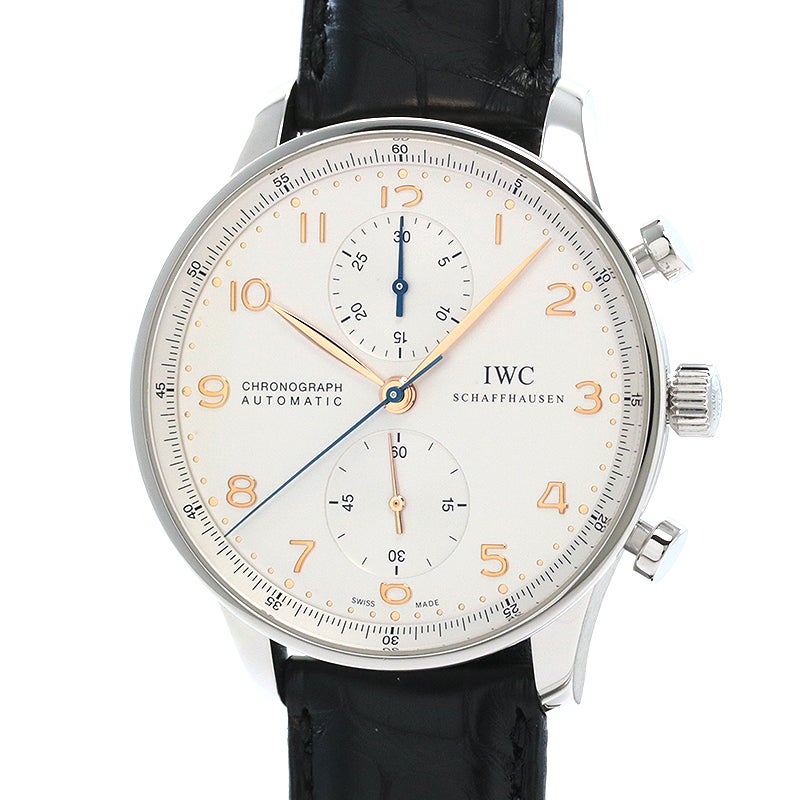 【中古】IWC PORTUGUESE CHRONOGRAPH アイ・ダブリュー・シー ポルトギーゼ・クロノグラフ IW371445