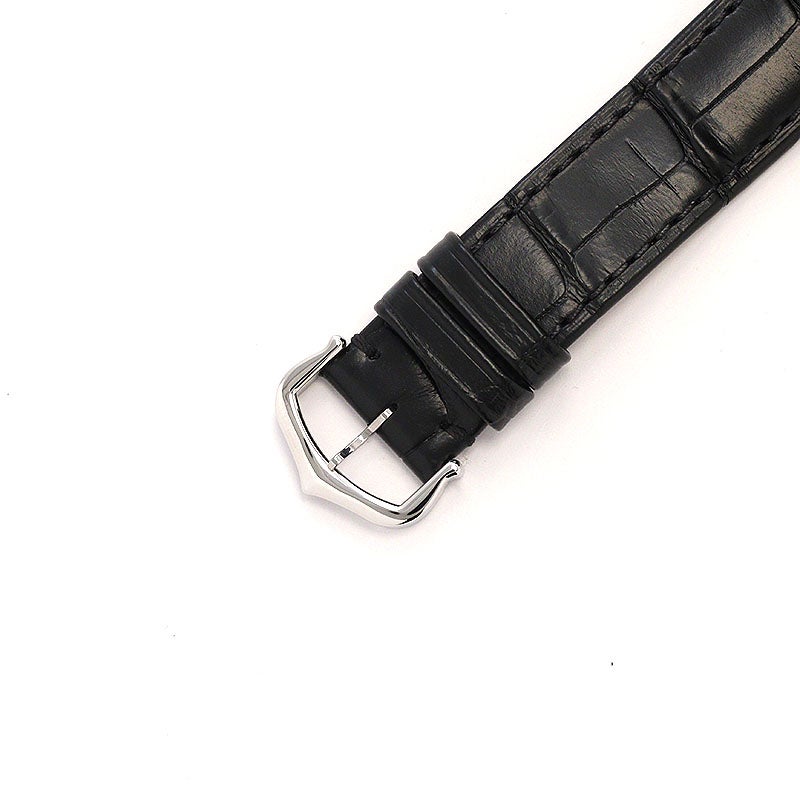 中古】CARTIER SANTOS-DUMONT LARGE MODEL BLACK LACQUER カルティエ